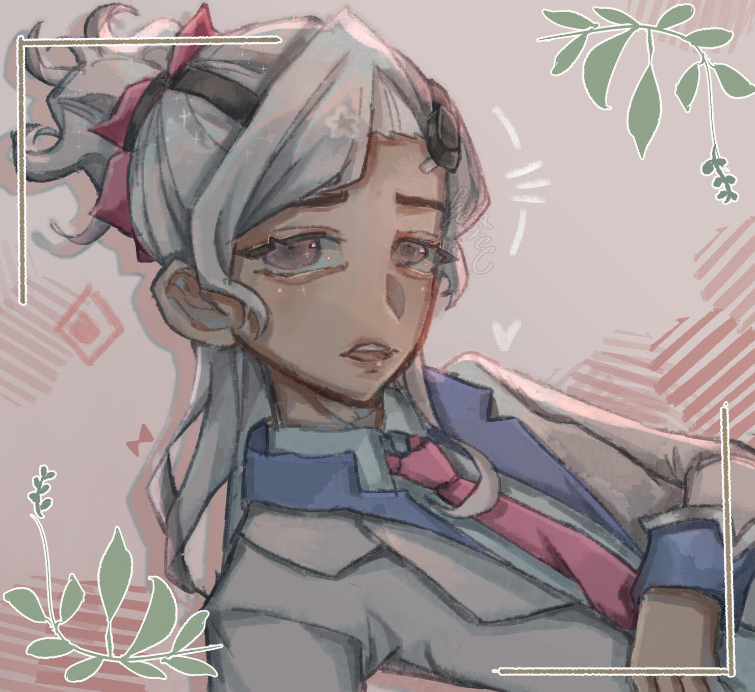 lifeweaver from overwatch2. standard illustration, just a character portrait.