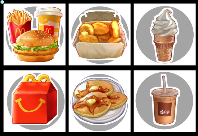 McDonalds Final Year Project Food Art