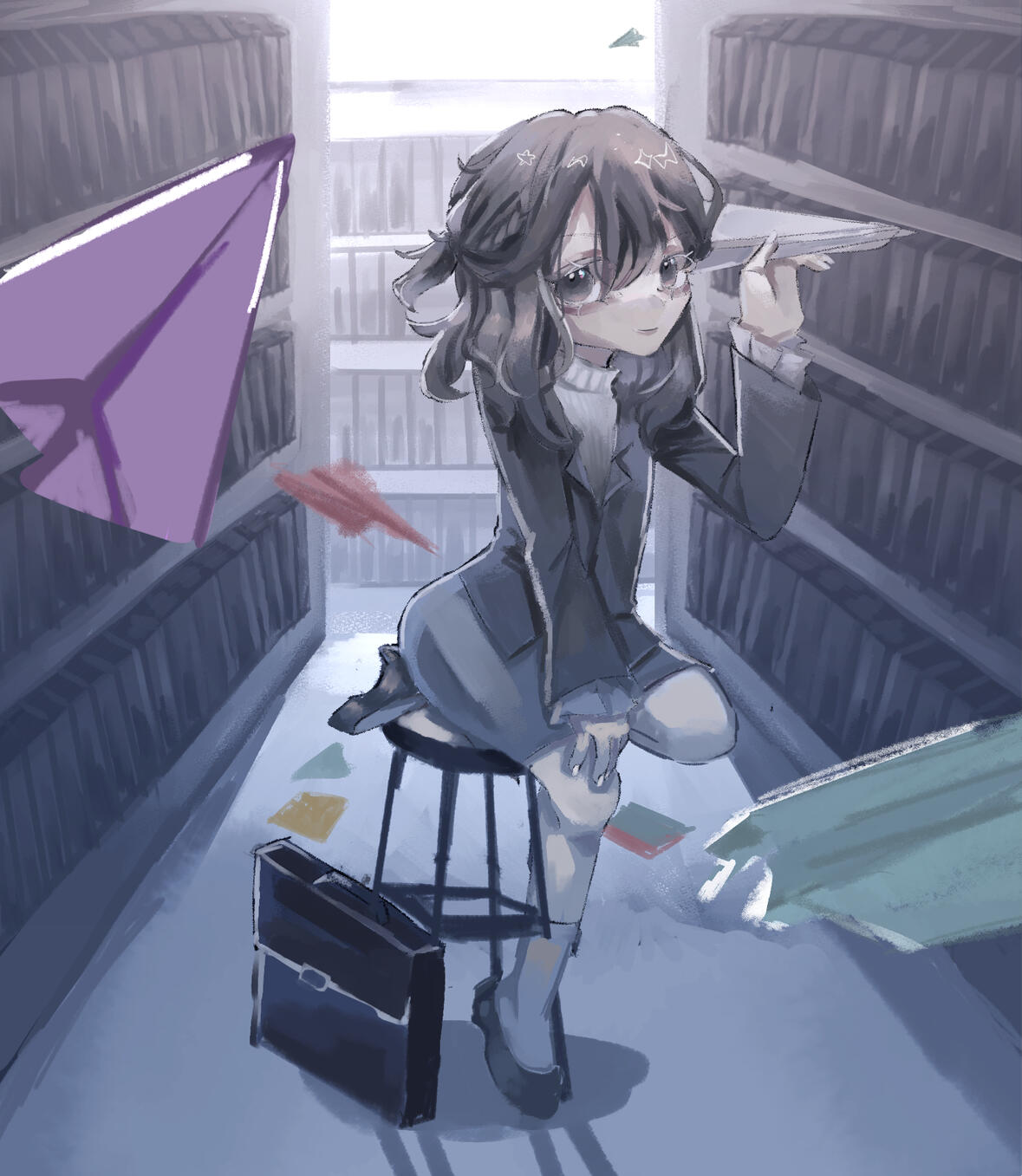 art I made for a friend. character: akiqiu03